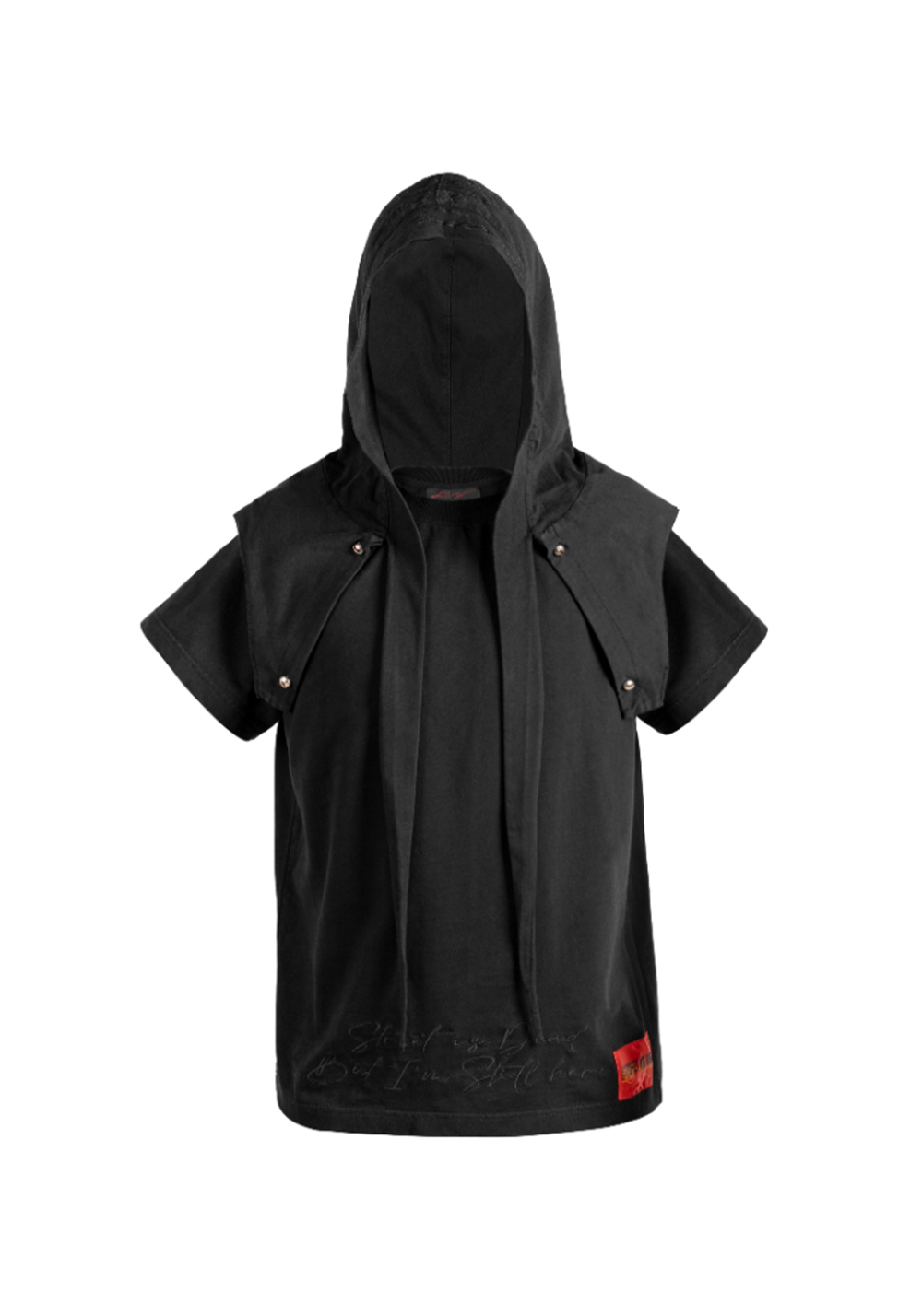 FVVO丨"Street Is Dead" Monochrome Tracksuit-Black TEE - PSYLOS 1, FVVO丨"Street Is Dead" Monochrome Tracksuit-Black TEE, T-Shirt, FVVO&ROCKSTA•JAPAN, PSYLOS 1